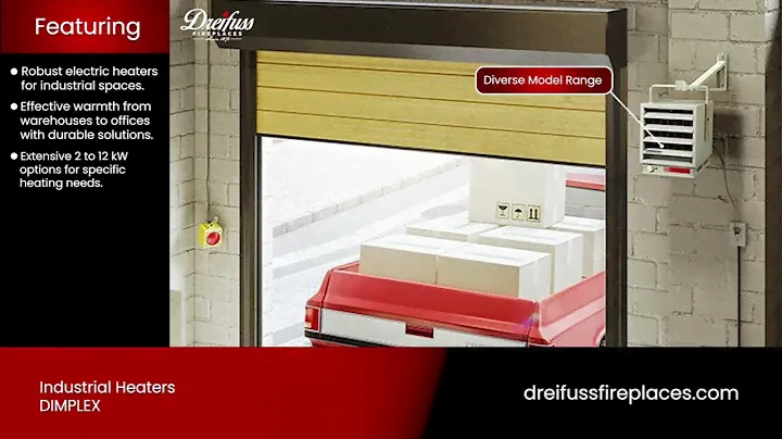 Dimplex Fireplaces - Industrial Heaters | Dreifuss Fireplaces