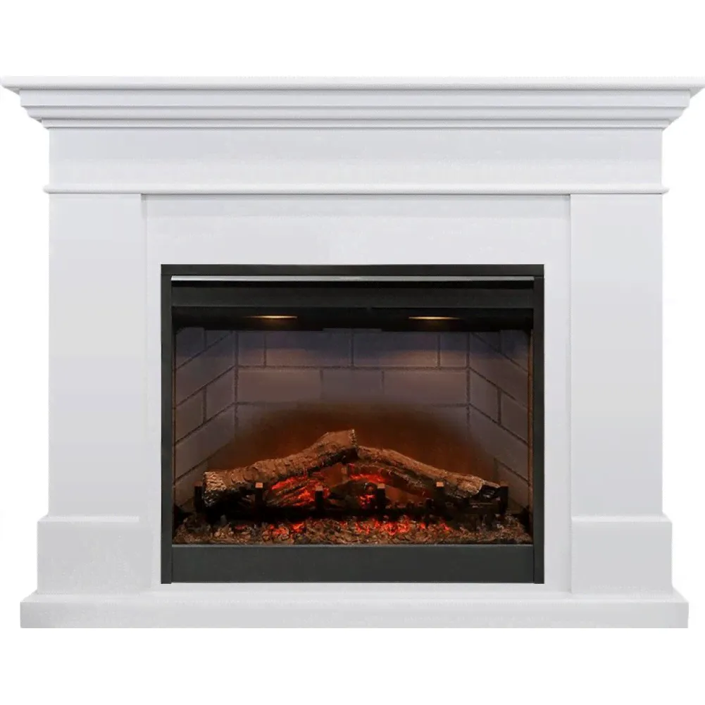 Каминокомплект Dimplex California - Белый (Высота 1005мм) с очагом Symphony 26 inch DF2608-INT-3