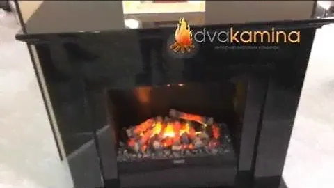 Очаг Dimplex Albany в портале Suite Black. Купить электрокамин в интернет-магазине DvaKamina.ru.