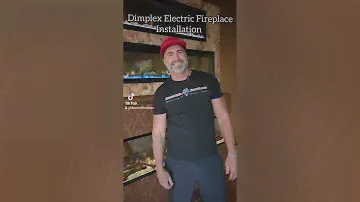 Dimplex Electric Fireplace Installation Video