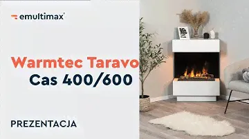 Kominek elektryczny Warmtec Taravo z wkładem DImplex Cassette 400/600
