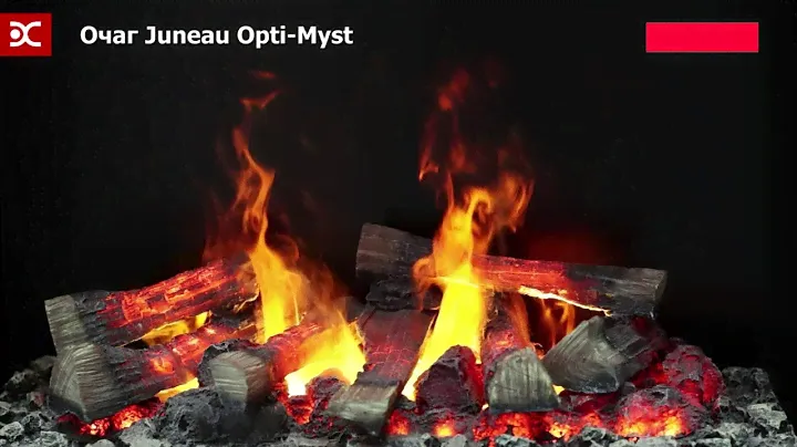 Очаг для электрокамина Dimplex Juneau с эффектом живого огня