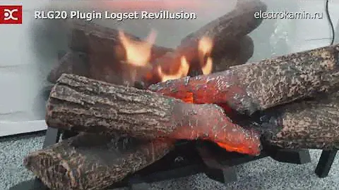 Очаг Dimplex Revillusion RLG20 Plugin Logset   Cборка iclimat23.ru
