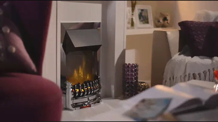 Dimplex Stamford Chrome Optiflame Electric Fire