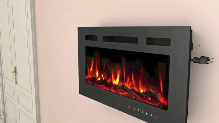 Electric Fireplace Install Video For 30/40/50/60 THIN