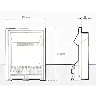 Электрокамин ATHERTON (Dimplex)-0
