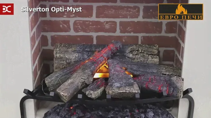 Очаг Dimplex Silverton серии Opti Myst - сборка