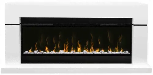 Электрокамин Dimplex Lindos белый с очагом Ignite XLF50