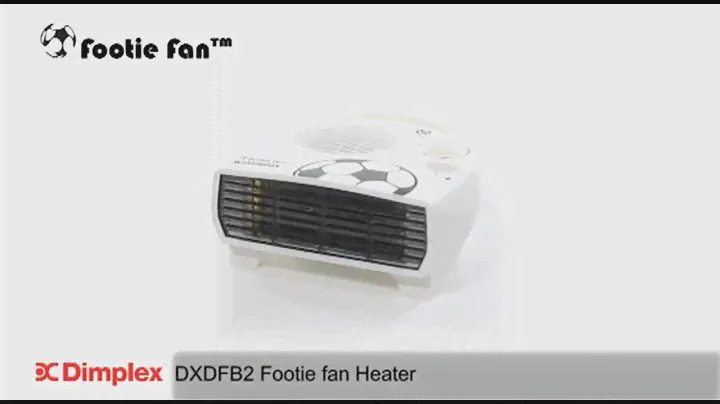 Dimplex Footie Electric Fan Heater - Perfect For Kids' Rooms