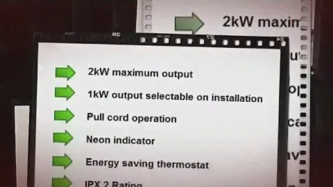 Dimplex FX20V Wall Mounted Fan Heater Review