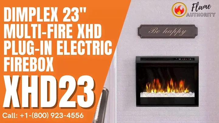 DIMPLEX 23" MULTI-FIRE XHD PLUG-IN ELECTRIC FIREBOX XHD23