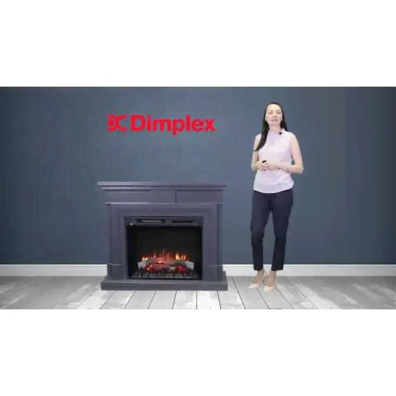 Электрокамин Dimplex Chelsea с очагом XHD28L-INT серый графит-1