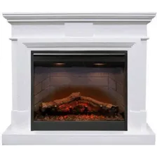 Каминокомплект Dimplex портал Coventry белый с очагом XHD 28/Symphony 26