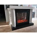 Электрокамин Dimplex Vancouver с очагом Cassette 400 NH белый с черным