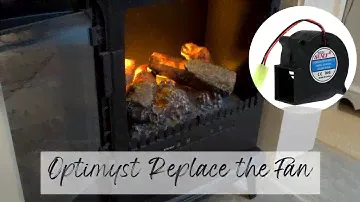Troubleshooting Dimplex Optimyst Fire | Part 2 | Mist Not Working | Replacing the Fan