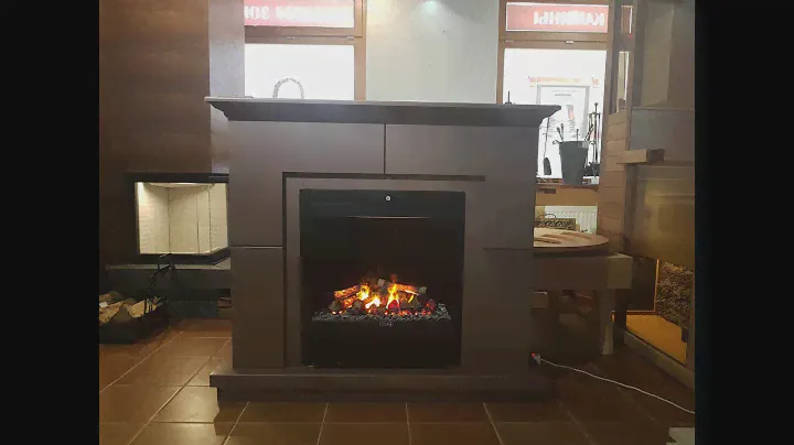 Электрокамин в деревянном портале (Dimplex Albany) - идеи для дома