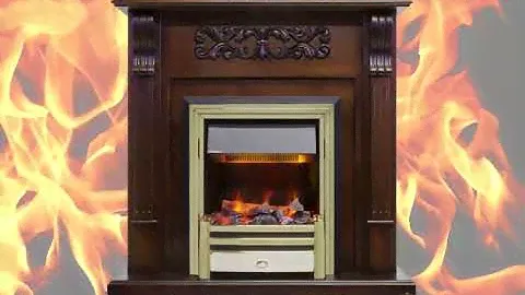 Каминокомплект Venice (махагон) с очагом Cavendish от Dimplex