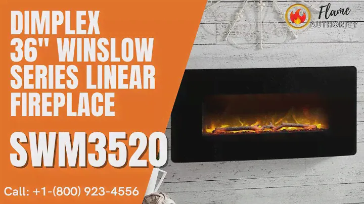DIMPLEX 36" WINSLOW SERIES LINEAR FIREPLACE SWM3520