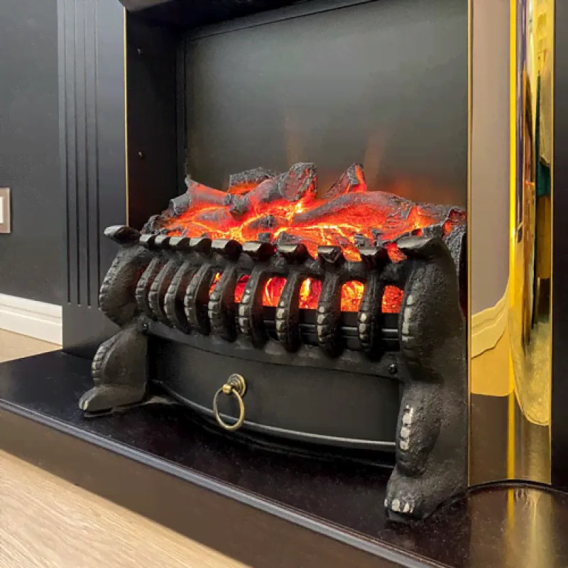 Электрокамин Dimplex Lumsden с очагом Cavendish белый дуб-2