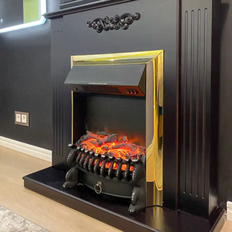 Электрокамин Dimplex Lumsden с очагом Cavendish белый дуб-1