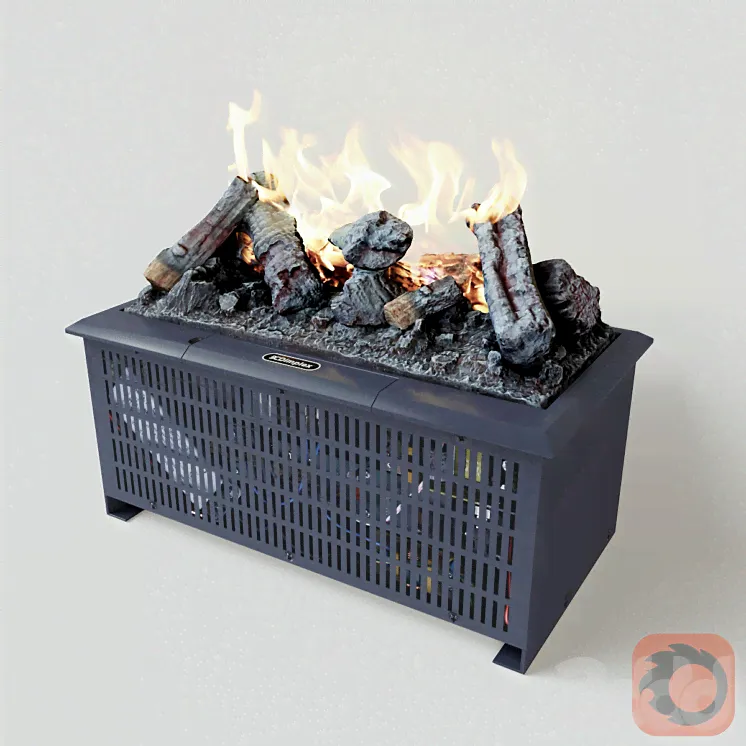Dimplex opti-myst cassette 400 - Камин - 3D модель