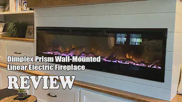 Dimplex Prism 34" Wall-Mounted Linear Electric Fireplace Review 2024 - See before you buy!