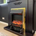 Электрокамин Dimplex Lumsden с очагом Cavendish белый дуб