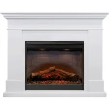 Каминокомплект Dimplex California - Белый (Высота 1005мм) с очагом Symphony 26 inch DF2608-INT