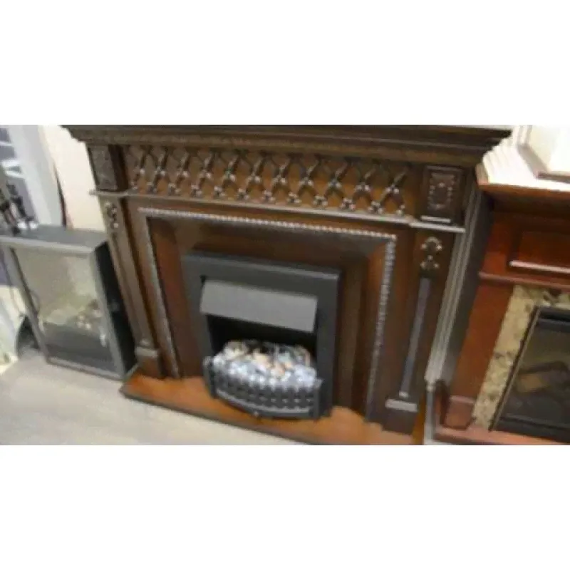 Электрокамин Dimplex Venice с очагом Danville Chrome махагон коричневый антик-3
