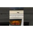 Электрокамин Dimplex Glasgow с очагом Symphony 26 DF2608-INT камень белый/слоновая кость с патиной