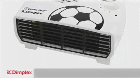 Dimplex Electric Fan Heater, Footie Fan DXDFB2