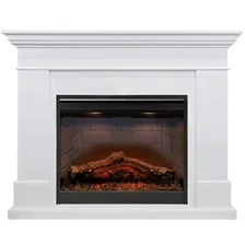 Электрокамин Dimplex California с очагом Symphony DF2608-INT алебастр