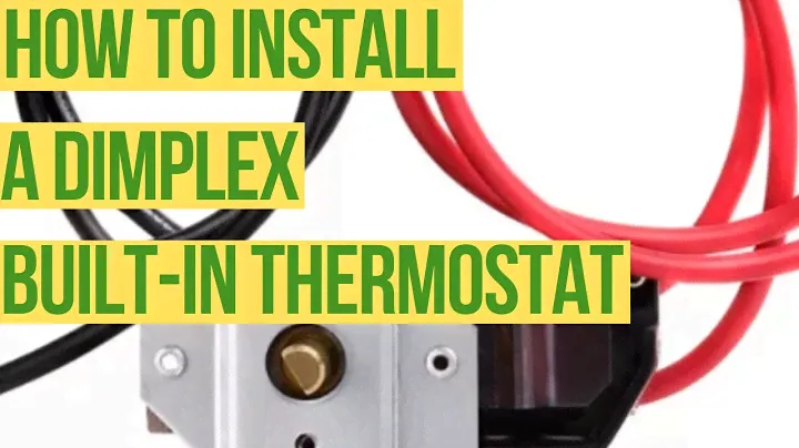 How To Install a BUILT-IN Baseboard heater THERMOSTAT