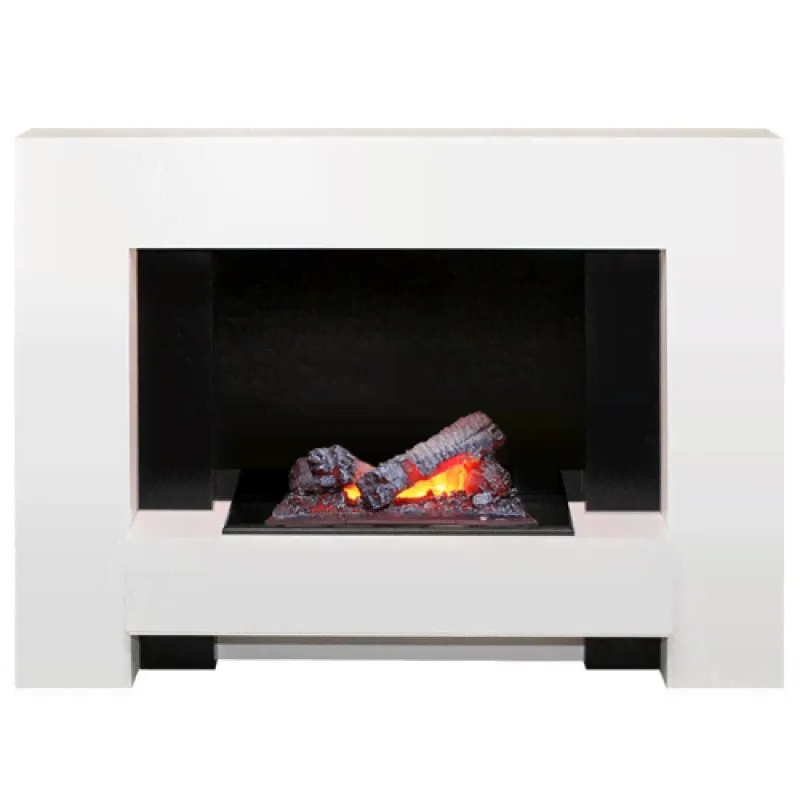 Электрокамин Dimplex Tokyo с очагом Cassette 400 белый-3