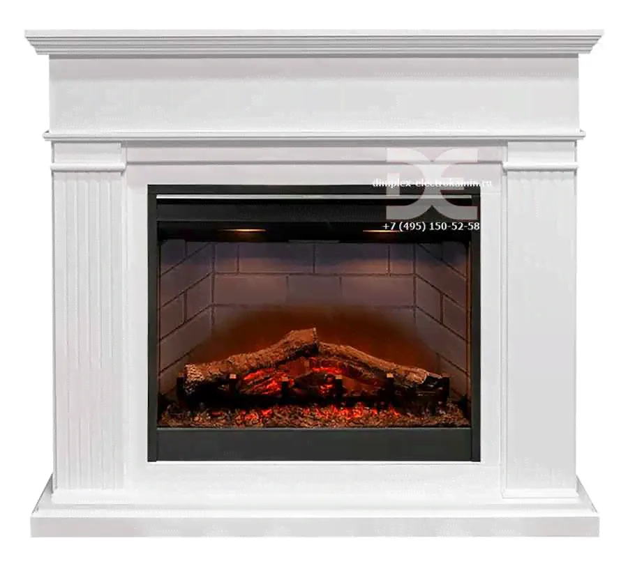 Adagio [Ададжио] белый с очагом Symphony 26 DF2608 INT - камин Dimplex