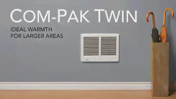 Cadet Com-Pak Twin electric wall heater | Cadet Heat